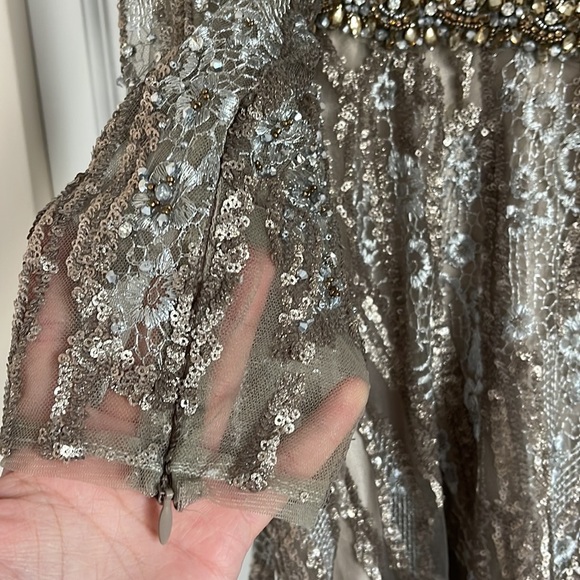 Mac Duggal
Embroidered & Embellished Long
Sleeve Tulle Ballgown - Picture 5 of 11